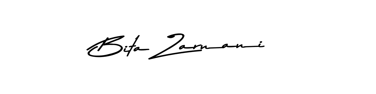 Use a signature maker to create a handwritten signature online. With this signature software, you can design (Asem Kandis PERSONAL USE) your own signature for name Bita Zarnani. Bita Zarnani signature style 9 images and pictures png