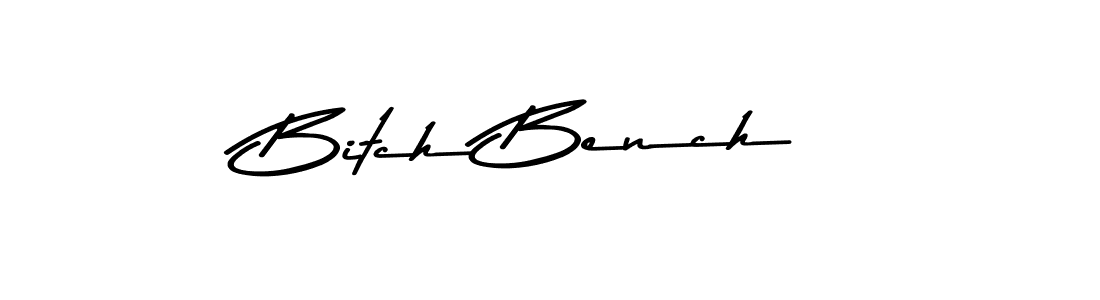 This is the best signature style for the Bitch Bench name. Also you like these signature font (Asem Kandis PERSONAL USE). Mix name signature. Bitch Bench signature style 9 images and pictures png