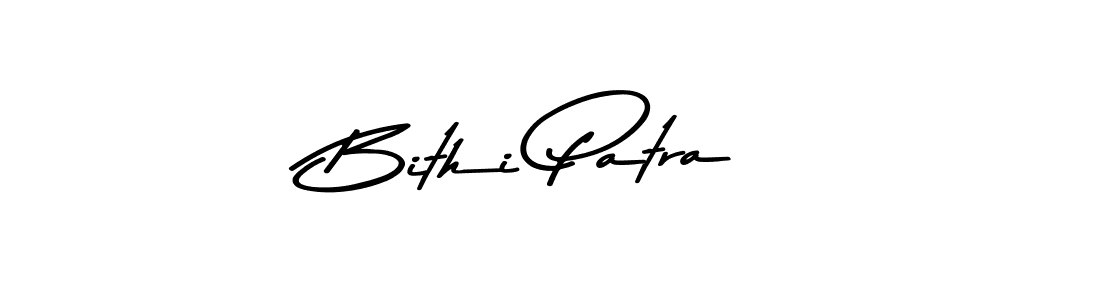 How to make Bithi Patra name signature. Use Asem Kandis PERSONAL USE style for creating short signs online. This is the latest handwritten sign. Bithi Patra signature style 9 images and pictures png