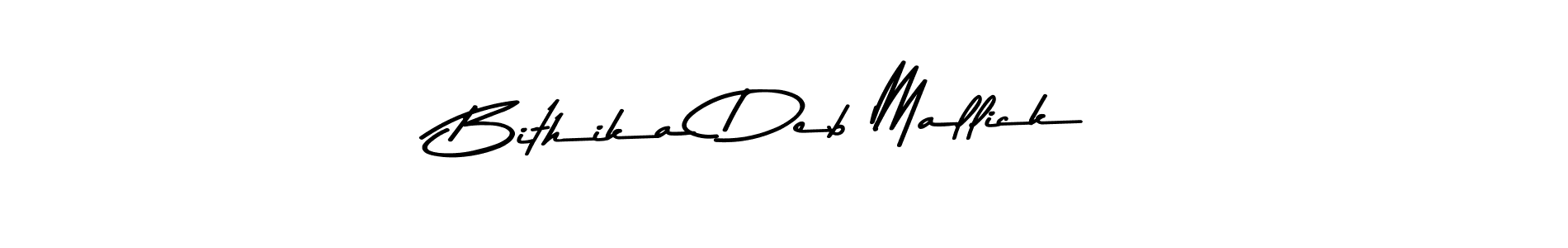 How to make Bithika Deb Mallick signature? Asem Kandis PERSONAL USE is a professional autograph style. Create handwritten signature for Bithika Deb Mallick name. Bithika Deb Mallick signature style 9 images and pictures png