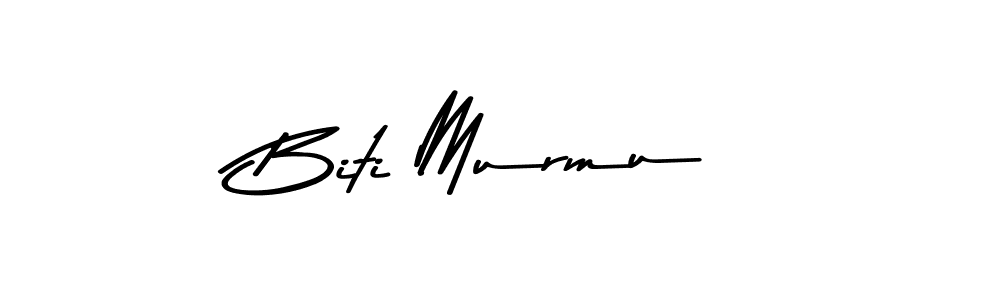 Biti Murmu stylish signature style. Best Handwritten Sign (Asem Kandis PERSONAL USE) for my name. Handwritten Signature Collection Ideas for my name Biti Murmu. Biti Murmu signature style 9 images and pictures png