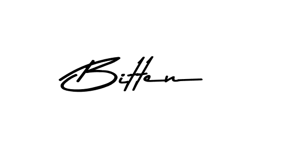 How to make Bitten signature? Asem Kandis PERSONAL USE is a professional autograph style. Create handwritten signature for Bitten name. Bitten signature style 9 images and pictures png