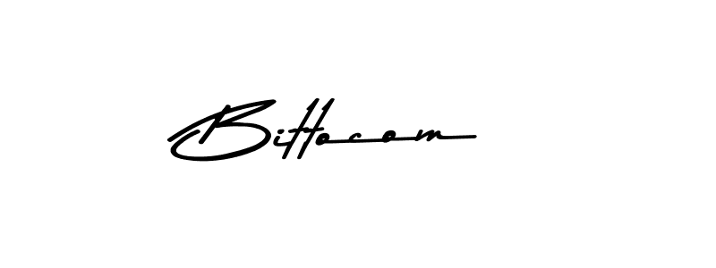 How to make Bittocom name signature. Use Asem Kandis PERSONAL USE style for creating short signs online. This is the latest handwritten sign. Bittocom signature style 9 images and pictures png