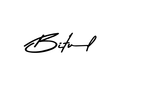Asem Kandis PERSONAL USE is a professional signature style that is perfect for those who want to add a touch of class to their signature. It is also a great choice for those who want to make their signature more unique. Get Bitul name to fancy signature for free. Bitul signature style 9 images and pictures png