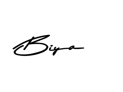 Biya stylish signature style. Best Handwritten Sign (Asem Kandis PERSONAL USE) for my name. Handwritten Signature Collection Ideas for my name Biya. Biya signature style 9 images and pictures png