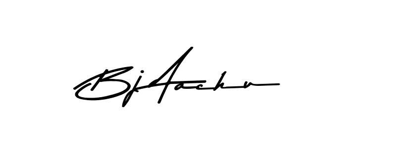 Use a signature maker to create a handwritten signature online. With this signature software, you can design (Asem Kandis PERSONAL USE) your own signature for name Bj Aachu. Bj Aachu signature style 9 images and pictures png