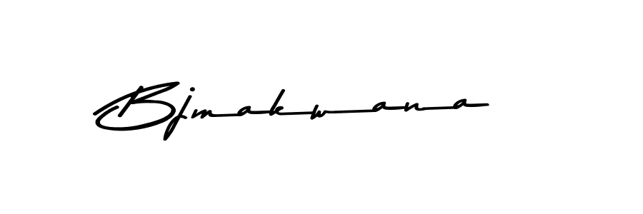 Use a signature maker to create a handwritten signature online. With this signature software, you can design (Asem Kandis PERSONAL USE) your own signature for name Bjmakwana. Bjmakwana signature style 9 images and pictures png