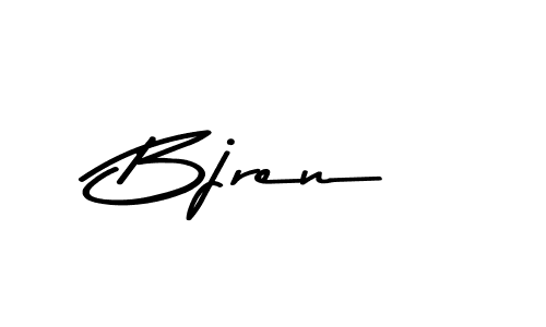 Design your own signature with our free online signature maker. With this signature software, you can create a handwritten (Asem Kandis PERSONAL USE) signature for name Bjren. Bjren signature style 9 images and pictures png