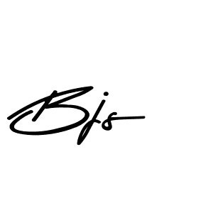 Bjs stylish signature style. Best Handwritten Sign (Asem Kandis PERSONAL USE) for my name. Handwritten Signature Collection Ideas for my name Bjs. Bjs signature style 9 images and pictures png