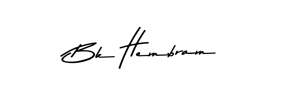 How to Draw Bk Hembram signature style? Asem Kandis PERSONAL USE is a latest design signature styles for name Bk Hembram. Bk Hembram signature style 9 images and pictures png