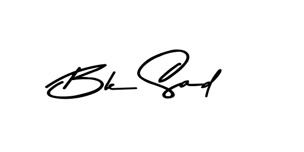 Similarly Asem Kandis PERSONAL USE is the best handwritten signature design. Signature creator online .You can use it as an online autograph creator for name Bk Sad. Bk Sad signature style 9 images and pictures png