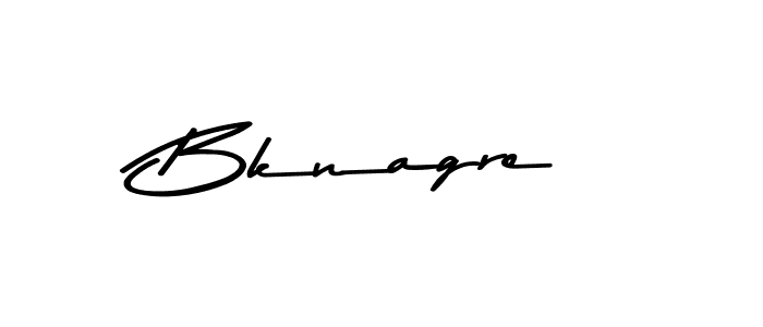 Create a beautiful signature design for name Bknagre. With this signature (Asem Kandis PERSONAL USE) fonts, you can make a handwritten signature for free. Bknagre signature style 9 images and pictures png