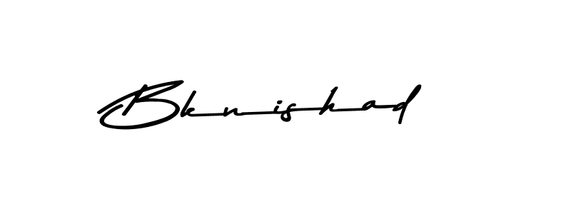 Asem Kandis PERSONAL USE is a professional signature style that is perfect for those who want to add a touch of class to their signature. It is also a great choice for those who want to make their signature more unique. Get Bknishad name to fancy signature for free. Bknishad signature style 9 images and pictures png