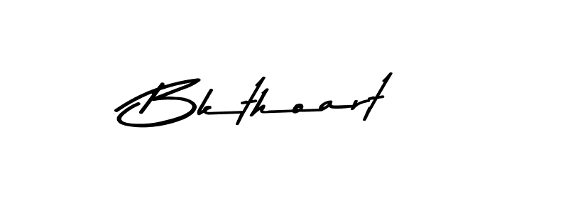 Asem Kandis PERSONAL USE is a professional signature style that is perfect for those who want to add a touch of class to their signature. It is also a great choice for those who want to make their signature more unique. Get Bkthoart name to fancy signature for free. Bkthoart signature style 9 images and pictures png
