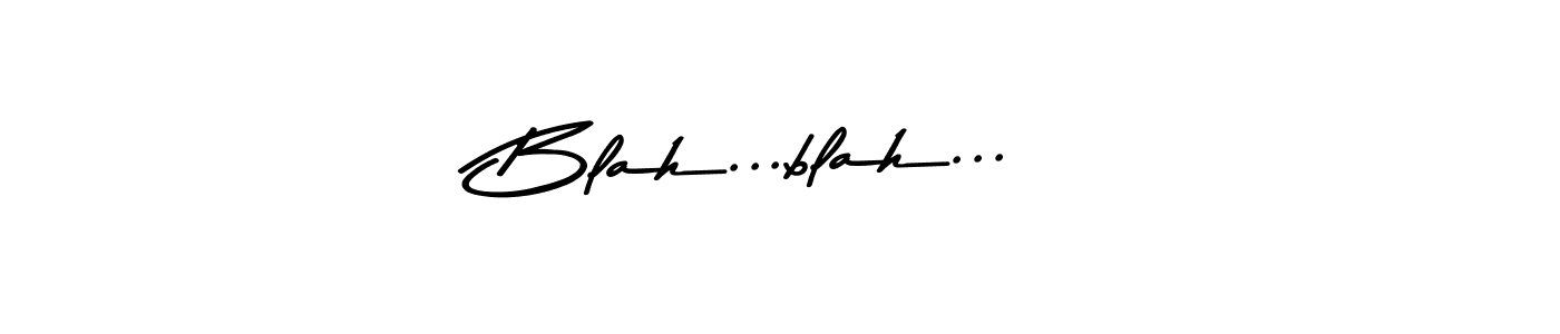 How to make Blah...blah... name signature. Use Asem Kandis PERSONAL USE style for creating short signs online. This is the latest handwritten sign. Blah...blah... signature style 9 images and pictures png