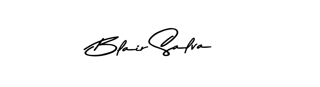 Make a beautiful signature design for name Blair Salva. Use this online signature maker to create a handwritten signature for free. Blair Salva signature style 9 images and pictures png