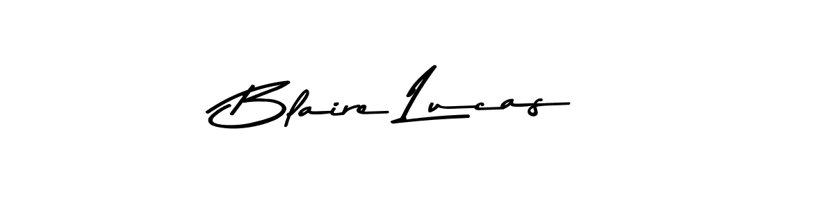 Design your own signature with our free online signature maker. With this signature software, you can create a handwritten (Asem Kandis PERSONAL USE) signature for name Blaire Lucas. Blaire Lucas signature style 9 images and pictures png