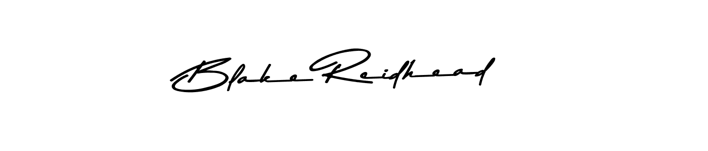 Use a signature maker to create a handwritten signature online. With this signature software, you can design (Asem Kandis PERSONAL USE) your own signature for name Blake Reidhead. Blake Reidhead signature style 9 images and pictures png