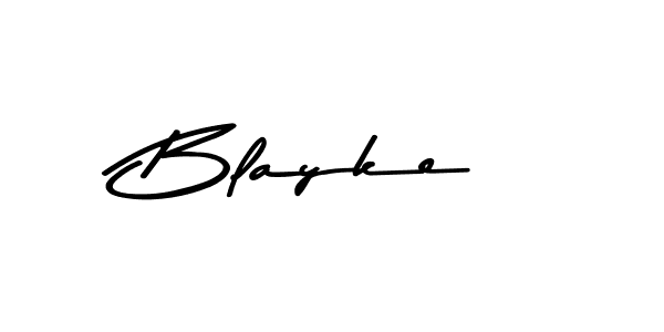 Design your own signature with our free online signature maker. With this signature software, you can create a handwritten (Asem Kandis PERSONAL USE) signature for name Blayke. Blayke signature style 9 images and pictures png