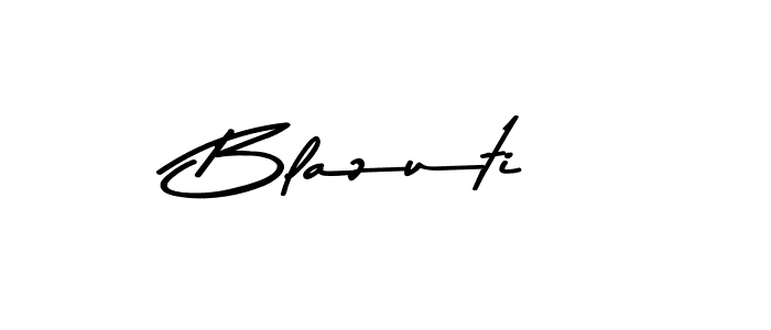 How to make Blazuti signature? Asem Kandis PERSONAL USE is a professional autograph style. Create handwritten signature for Blazuti name. Blazuti signature style 9 images and pictures png