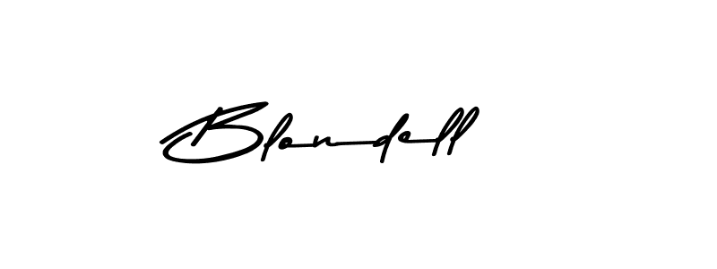 Also we have Blondell name is the best signature style. Create professional handwritten signature collection using Asem Kandis PERSONAL USE autograph style. Blondell signature style 9 images and pictures png