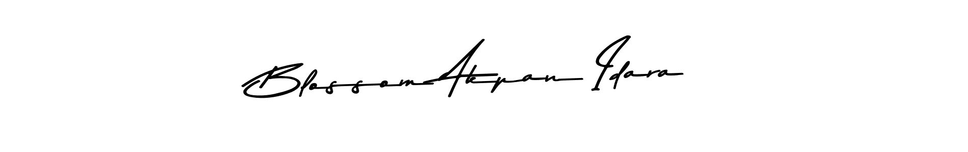 Similarly Asem Kandis PERSONAL USE is the best handwritten signature design. Signature creator online .You can use it as an online autograph creator for name Blossom Akpan Idara. Blossom Akpan Idara signature style 9 images and pictures png