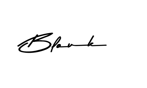 This is the best signature style for the Blouk name. Also you like these signature font (Asem Kandis PERSONAL USE). Mix name signature. Blouk signature style 9 images and pictures png