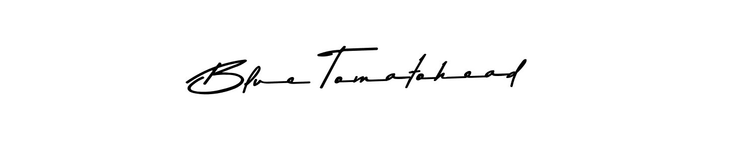 Make a beautiful signature design for name Blue Tomatohead. With this signature (Asem Kandis PERSONAL USE) style, you can create a handwritten signature for free. Blue Tomatohead signature style 9 images and pictures png