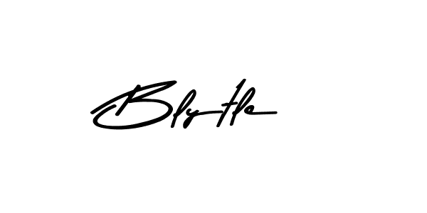 Design your own signature with our free online signature maker. With this signature software, you can create a handwritten (Asem Kandis PERSONAL USE) signature for name Blytle. Blytle signature style 9 images and pictures png