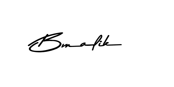 Bmalik stylish signature style. Best Handwritten Sign (Asem Kandis PERSONAL USE) for my name. Handwritten Signature Collection Ideas for my name Bmalik. Bmalik signature style 9 images and pictures png