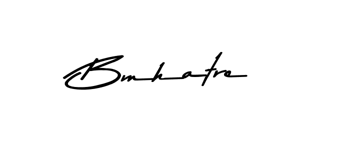 Also we have Bmhatre name is the best signature style. Create professional handwritten signature collection using Asem Kandis PERSONAL USE autograph style. Bmhatre signature style 9 images and pictures png