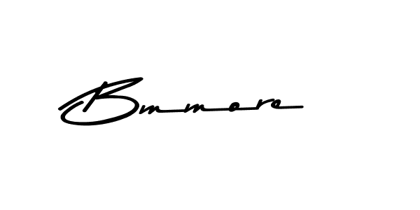 How to make Bmmore name signature. Use Asem Kandis PERSONAL USE style for creating short signs online. This is the latest handwritten sign. Bmmore signature style 9 images and pictures png