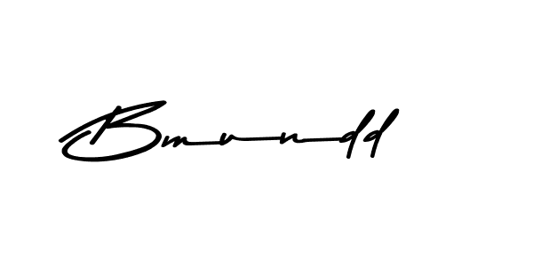 Design your own signature with our free online signature maker. With this signature software, you can create a handwritten (Asem Kandis PERSONAL USE) signature for name Bmundd. Bmundd signature style 9 images and pictures png
