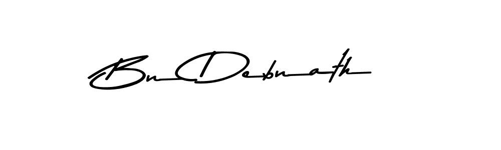You should practise on your own different ways (Asem Kandis PERSONAL USE) to write your name (Bn Debnath) in signature. don't let someone else do it for you. Bn Debnath signature style 9 images and pictures png