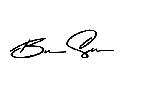 if you are searching for the best signature style for your name Bn Sn. so please give up your signature search. here we have designed multiple signature styles  using Asem Kandis PERSONAL USE. Bn Sn signature style 9 images and pictures png