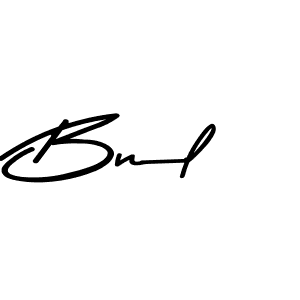 You should practise on your own different ways (Asem Kandis PERSONAL USE) to write your name (Bnl) in signature. don't let someone else do it for you. Bnl signature style 9 images and pictures png