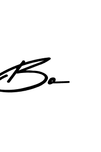 How to make Bo signature? Asem Kandis PERSONAL USE is a professional autograph style. Create handwritten signature for Bo name. Bo signature style 9 images and pictures png