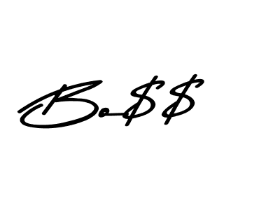 Design your own signature with our free online signature maker. With this signature software, you can create a handwritten (Asem Kandis PERSONAL USE) signature for name Bo$$. Bo$$ signature style 9 images and pictures png