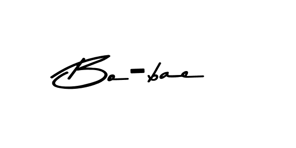 Bo-bae stylish signature style. Best Handwritten Sign (Asem Kandis PERSONAL USE) for my name. Handwritten Signature Collection Ideas for my name Bo-bae. Bo-bae signature style 9 images and pictures png