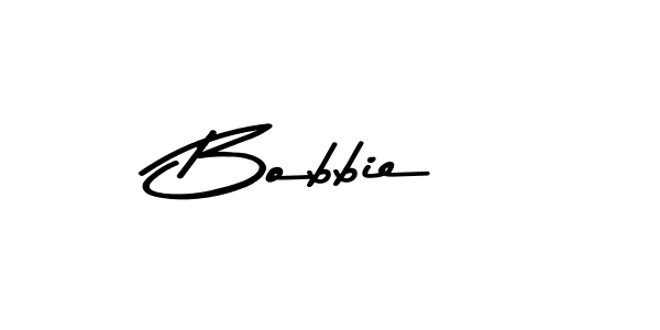 How to make Bobbie name signature. Use Asem Kandis PERSONAL USE style for creating short signs online. This is the latest handwritten sign. Bobbie signature style 9 images and pictures png