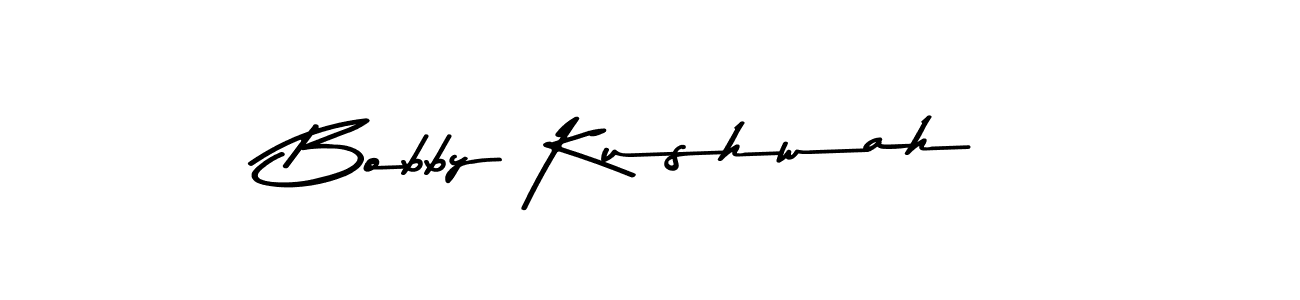 Also You can easily find your signature by using the search form. We will create Bobby Kushwah name handwritten signature images for you free of cost using Asem Kandis PERSONAL USE sign style. Bobby Kushwah signature style 9 images and pictures png