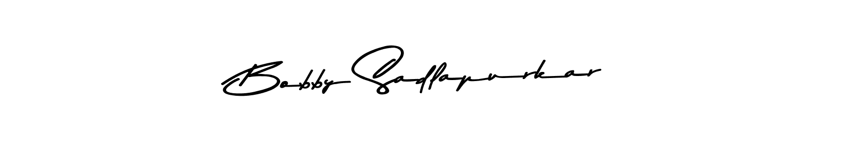 if you are searching for the best signature style for your name Bobby Sadlapurkar. so please give up your signature search. here we have designed multiple signature styles  using Asem Kandis PERSONAL USE. Bobby Sadlapurkar signature style 9 images and pictures png