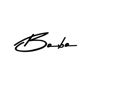 Create a beautiful signature design for name Bobo. With this signature (Asem Kandis PERSONAL USE) fonts, you can make a handwritten signature for free. Bobo signature style 9 images and pictures png