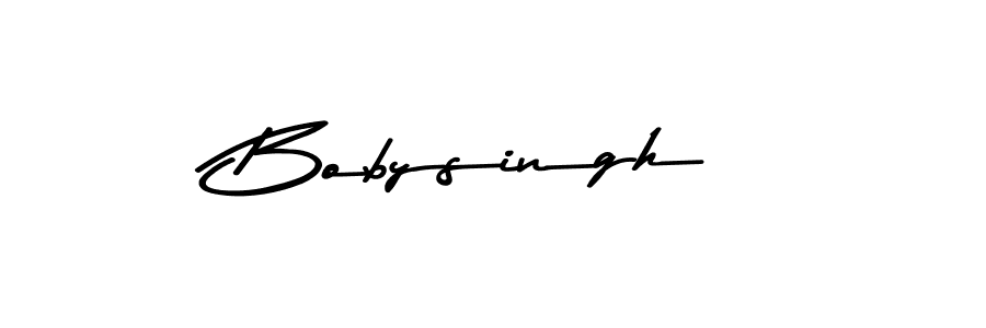 Use a signature maker to create a handwritten signature online. With this signature software, you can design (Asem Kandis PERSONAL USE) your own signature for name Bobysingh. Bobysingh signature style 9 images and pictures png