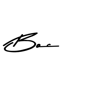 Also we have Boc name is the best signature style. Create professional handwritten signature collection using Asem Kandis PERSONAL USE autograph style. Boc signature style 9 images and pictures png
