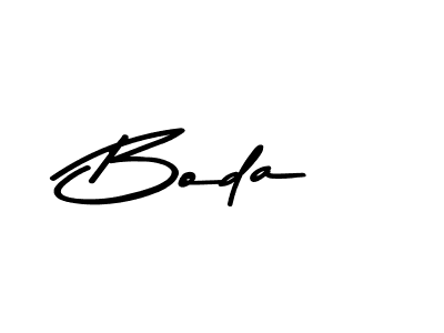 Design your own signature with our free online signature maker. With this signature software, you can create a handwritten (Asem Kandis PERSONAL USE) signature for name Boda. Boda signature style 9 images and pictures png