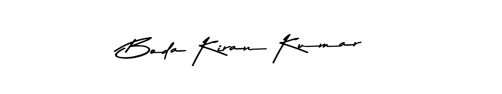 How to make Boda Kiran Kumar signature? Asem Kandis PERSONAL USE is a professional autograph style. Create handwritten signature for Boda Kiran Kumar name. Boda Kiran Kumar signature style 9 images and pictures png