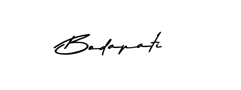 Use a signature maker to create a handwritten signature online. With this signature software, you can design (Asem Kandis PERSONAL USE) your own signature for name Bodapati. Bodapati signature style 9 images and pictures png