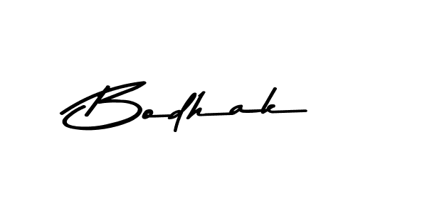 Design your own signature with our free online signature maker. With this signature software, you can create a handwritten (Asem Kandis PERSONAL USE) signature for name Bodhak. Bodhak signature style 9 images and pictures png
