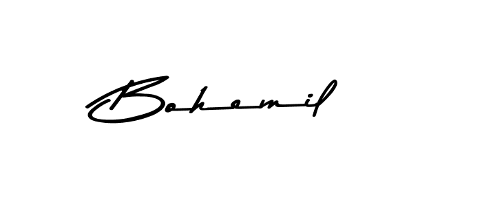 Similarly Asem Kandis PERSONAL USE is the best handwritten signature design. Signature creator online .You can use it as an online autograph creator for name Bohemil. Bohemil signature style 9 images and pictures png